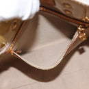 LOUIS VUITTON Monogram Vernis Reade PM Hand Bag Beige M91334 LV Auth BA6262-20