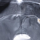 Gianni Versace Hand Bag Leather Black Gold Auth BA6268-19