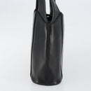 Gianni Versace Hand Bag Leather Black Gold Auth BA6268-4