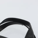 Gianni Versace Hand Bag Leather Black Gold Auth BA6268-8