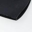 SAINT LAURENT Shoulder Bag Canvas Black Gold Auth BA6269-10