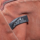 HERMES Sakso MM Hand Bag Canvas Beige Auth BA6270-11