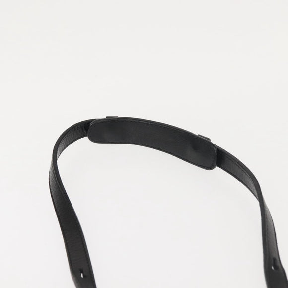 Chloe Etel Hand Bag Leather 2way Black Gold Auth BA6272