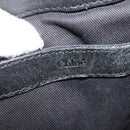 Chloe Etel Hand Bag Leather 2way Black Gold Auth BA6272-20