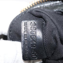 Chloe Etel Hand Bag Leather 2way Black Gold Auth BA6272-12