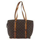 LOUIS VUITTON Monogram Babylone Tote Bag M51102 LV Auth BA6274-2