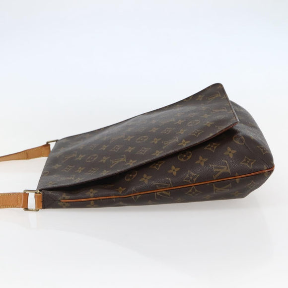 LOUIS VUITTON Monogram Musette Shoulder Bag M51256 LV Auth BA6275