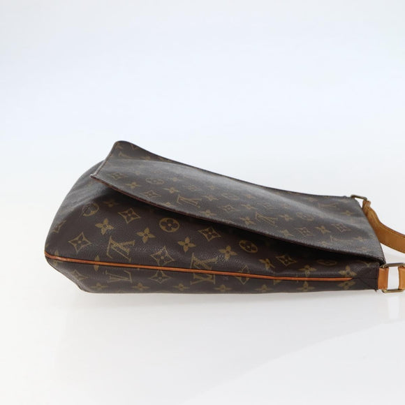 LOUIS VUITTON Monogram Musette Shoulder Bag M51256 LV Auth BA6275