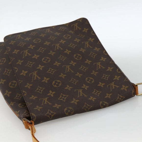 LOUIS VUITTON Monogram Musette Shoulder Bag M51256 LV Auth BA6275