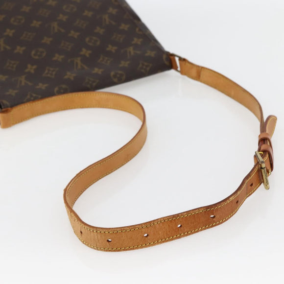 LOUIS VUITTON Monogram Musette Shoulder Bag M51256 LV Auth BA6275