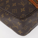LOUIS VUITTON Monogram Sac Bosphore Hand Bag M40043 LV Auth BA6277-10