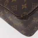 LOUIS VUITTON Monogram Sac Bosphore Hand Bag M40043 LV Auth BA6277-12