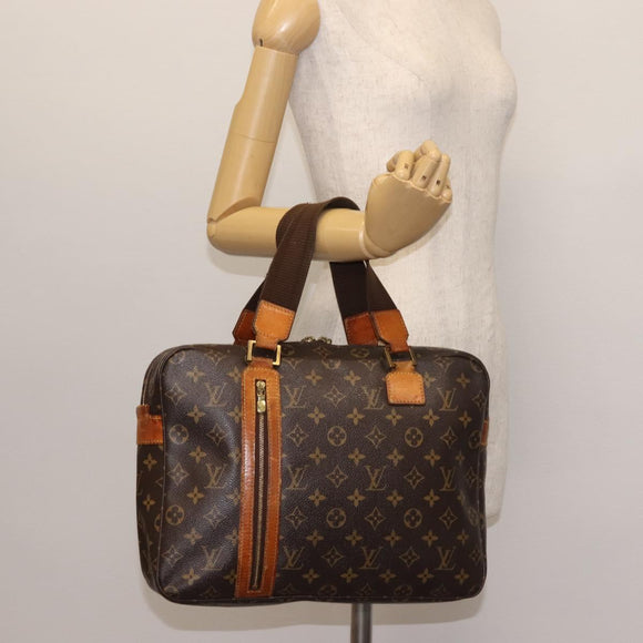 LOUIS VUITTON Monogram Sac Bosphore Hand Bag M40043 LV Auth BA6277