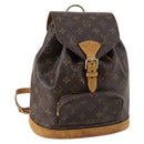 LOUIS VUITTON Monogram Montsouris MM Backpack M51136 LV Auth BA6279-1