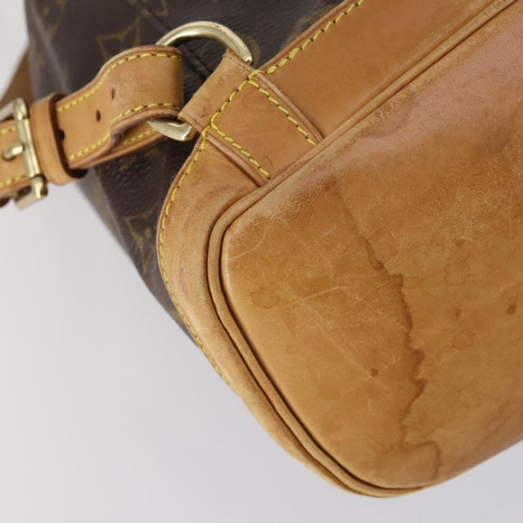 LOUIS VUITTON Monogram Montsouris MM Backpack M51136 LV Auth BA6279