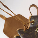 LOUIS VUITTON Monogram Montsouris MM Backpack M51136 LV Auth BA6279-21