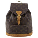 LOUIS VUITTON Monogram Montsouris MM Backpack M51136 LV Auth BA6279-13