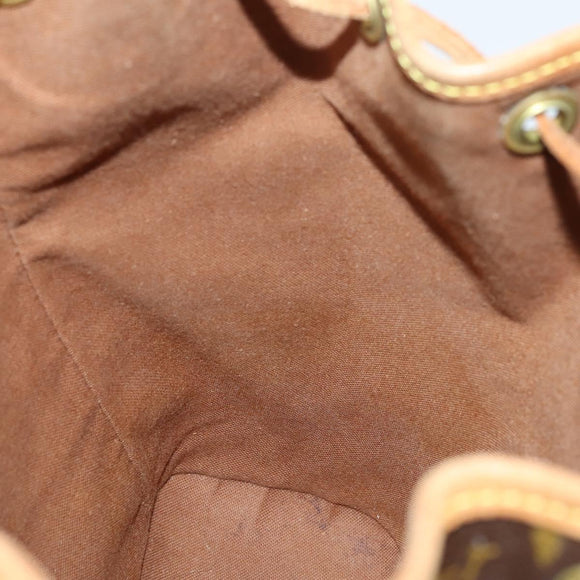 LOUIS VUITTON Monogram Montsouris MM Backpack M51136 LV Auth BA6279