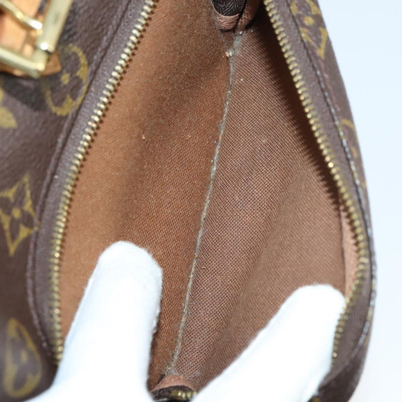 LOUIS VUITTON Monogram Montsouris MM Backpack M51136 LV Auth BA6279