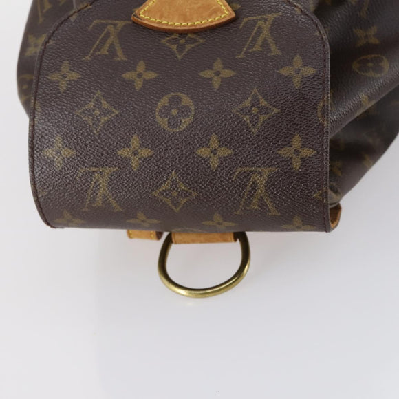 LOUIS VUITTON Monogram Montsouris MM Backpack M51136 LV Auth BA6279