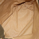 BOTTEGA VENETA Shoulder Bag Suede Brown Gold Auth BA6287-11