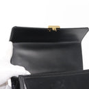 VERSACE Vanity Pouch Enamel Black Gold Auth BA6291-10