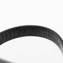 VERSACE Vanity Pouch Enamel Black Gold Auth BA6291-8