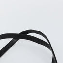 VALENTINO Shoulder Bag Leather Black Gold Auth BA6292-8