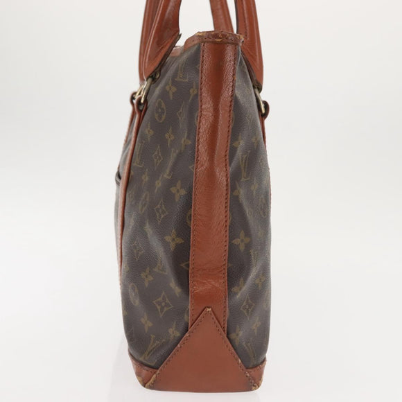 LOUIS VUITTON Monogram Sac Weekend PM Hand Bag M42425 LV Auth BA6297