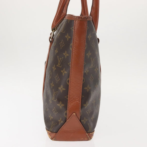 LOUIS VUITTON Monogram Sac Weekend PM Hand Bag M42425 LV Auth BA6297