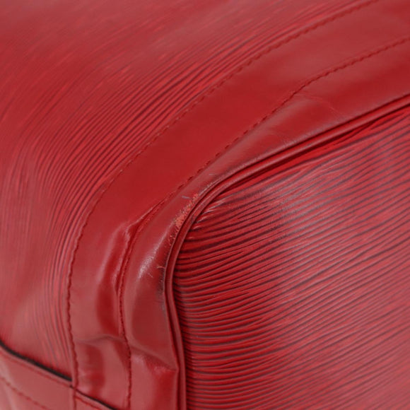 LOUIS VUITTON Epi Noe Shoulder Bag Red M44007 LV Auth BA6299