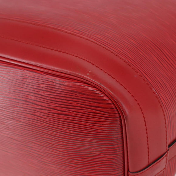 LOUIS VUITTON Epi Noe Shoulder Bag Red M44007 LV Auth BA6299