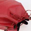 LOUIS VUITTON Epi Noe Shoulder Bag Red M44007 LV Auth BA6299-6
