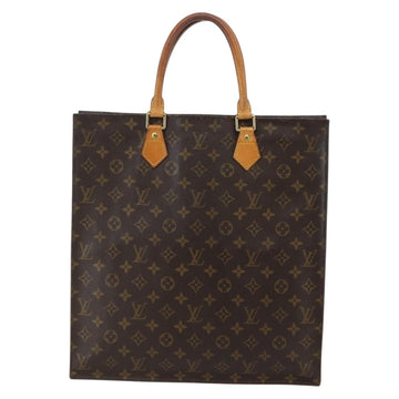 LOUIS VUITTON Monogram Sac Plat Hand Bag M51140 LV Auth BA6304 - 0