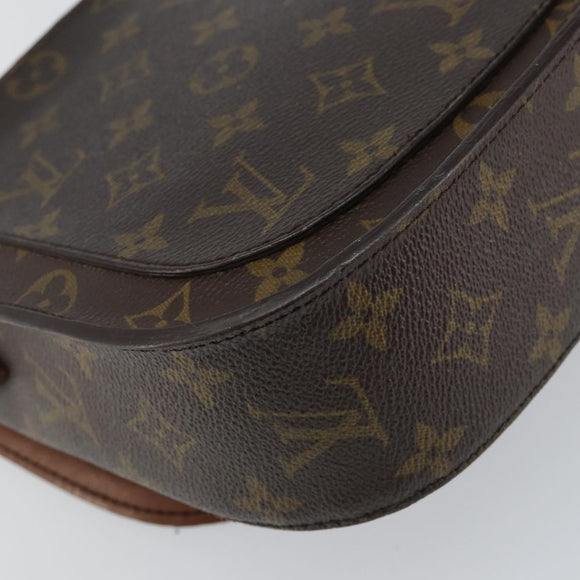 LOUIS VUITTON Monogram Saint Cloud GM Shoulder Bag M51242 LV Auth BA6306
