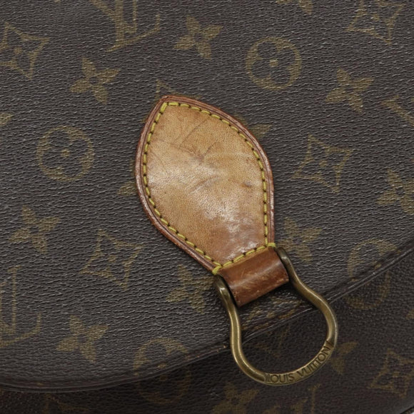 LOUIS VUITTON Monogram Saint Cloud GM Shoulder Bag M51242 LV Auth BA6306