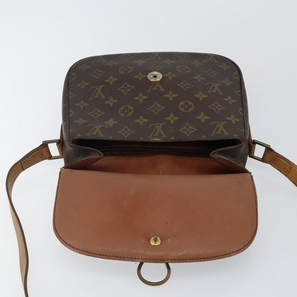 LOUIS VUITTON Monogram Saint Cloud GM Shoulder Bag M51242 LV Auth BA6306
