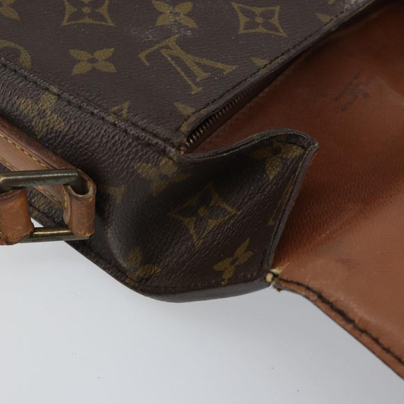 LOUIS VUITTON Monogram Saint Cloud GM Shoulder Bag M51242 LV Auth BA6306