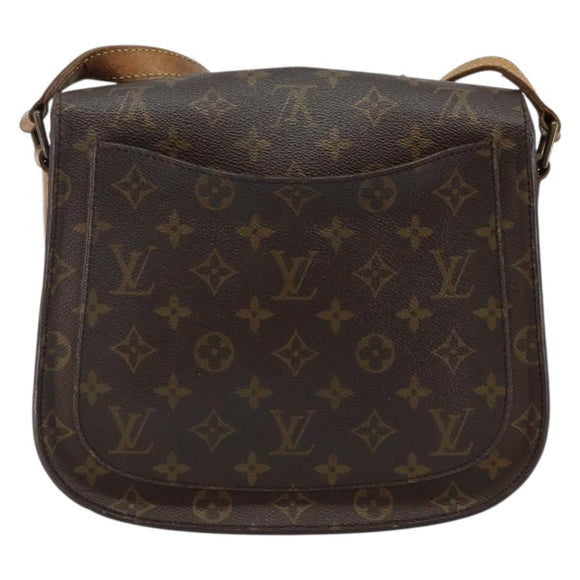 LOUIS VUITTON Monogram Saint Cloud GM Shoulder Bag M51242 LV Auth BA6306