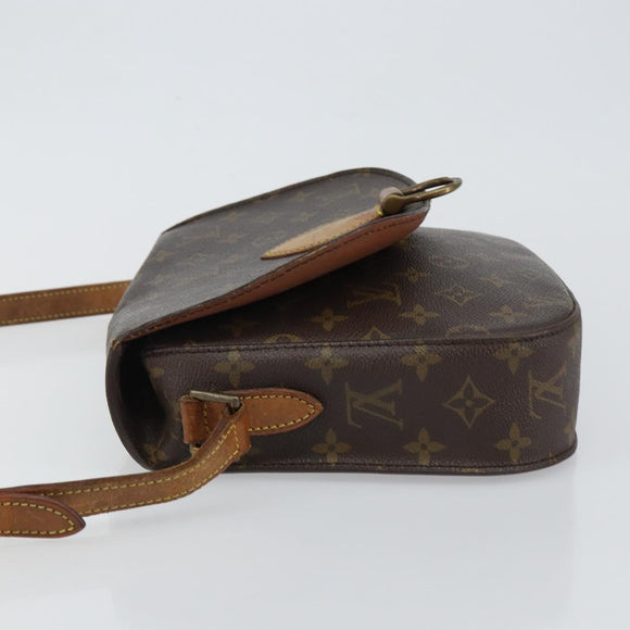LOUIS VUITTON Monogram Saint Cloud GM Shoulder Bag M51242 LV Auth BA6306