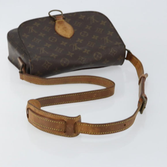 LOUIS VUITTON Monogram Saint Cloud GM Shoulder Bag M51242 LV Auth BA6306