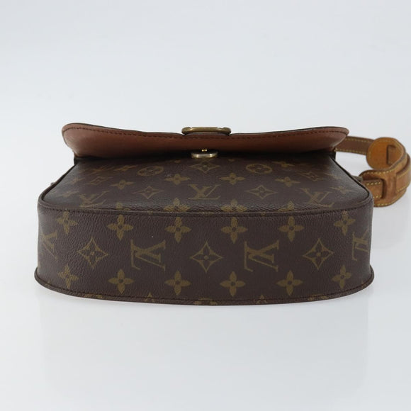 LOUIS VUITTON Monogram Saint Cloud GM Shoulder Bag M51242 LV Auth BA6306