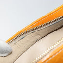 LOUIS VUITTON Monogram Vernis Houston Hand Bag Beige M91004 LV Auth BA6311-10