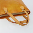 LOUIS VUITTON Monogram Vernis Houston Hand Bag Beige M91004 LV Auth BA6311-7