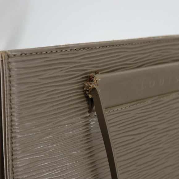 LOUIS VUITTON Epi Saint Tropez Shoulder Bag Gray Lilac M5246B LV Auth BA6313