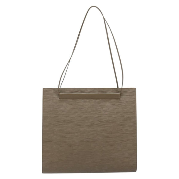 LOUIS VUITTON Epi Saint Tropez Shoulder Bag Gray Lilac M5246B LV Auth BA6313