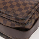 LOUIS VUITTON Damier Ebene Naviglio Shoulder Bag N45255 LV Auth BA6314-17