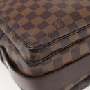 LOUIS VUITTON Damier Ebene Naviglio Shoulder Bag N45255 LV Auth BA6314-18