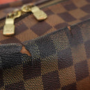 LOUIS VUITTON Damier Ebene Naviglio Shoulder Bag N45255 LV Auth BA6314-10