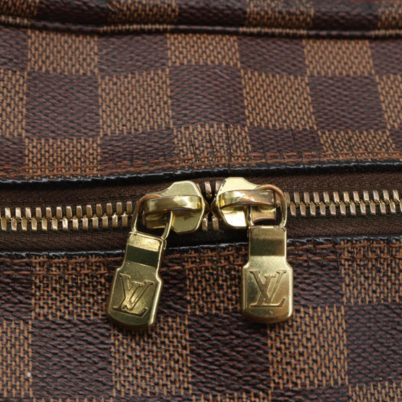 LOUIS VUITTON Damier Ebene Naviglio Shoulder Bag N45255 LV Auth BA6314